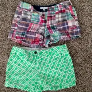 2 pairs of shorts size 2 and 4